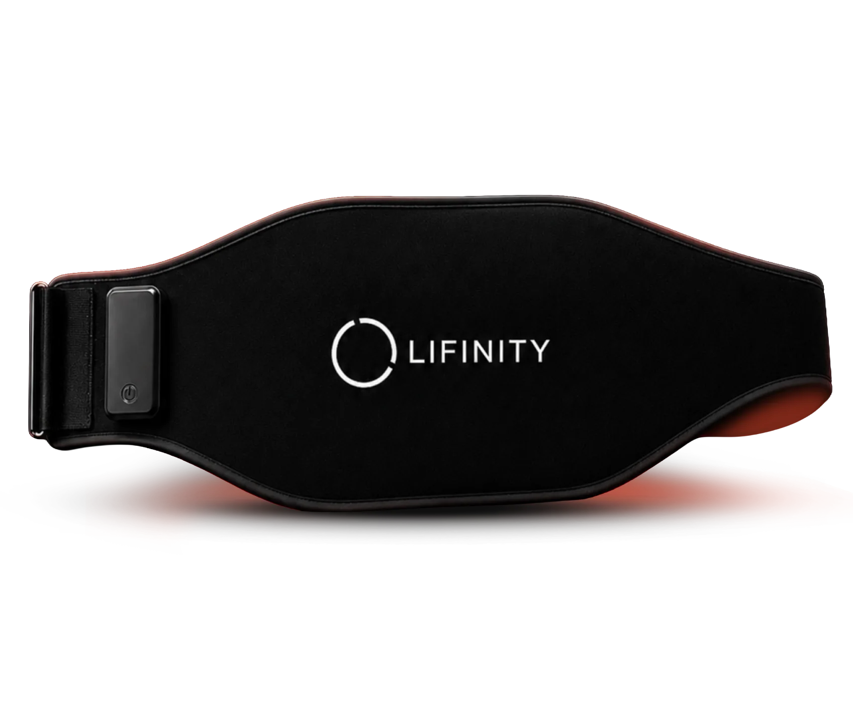 Black device with 'Lfinity' logo on a white background